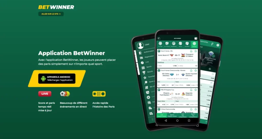 Betwinner Sports Bet Une Plateforme de Paris Sportifs de Première Classe